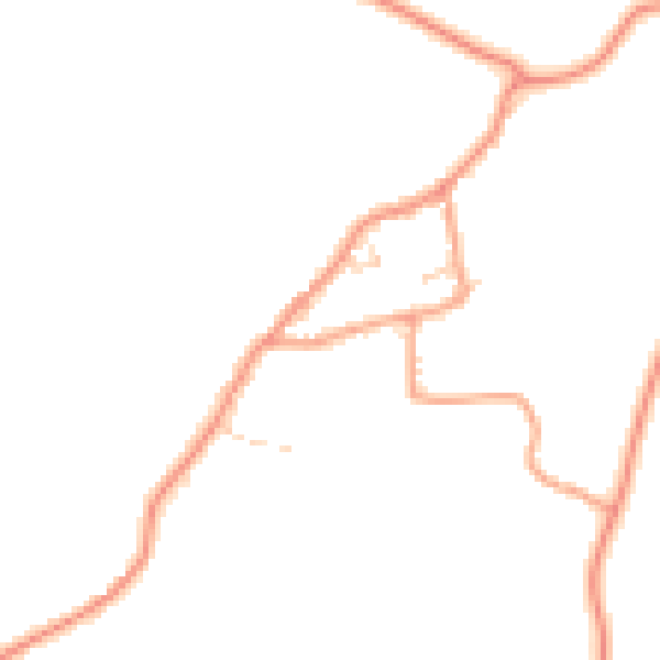 Daytime road noise heatmap for PO33 4DW