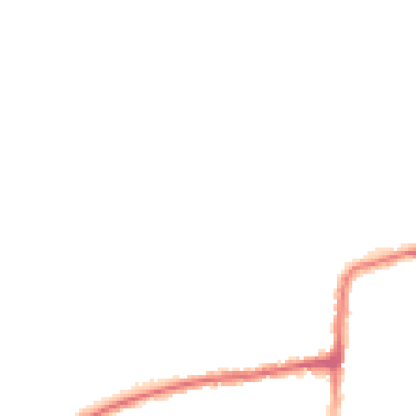 Night-time road noise heatmap for PO36 9PB