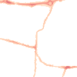 Night-time road noise heatmap for PO5 1AB