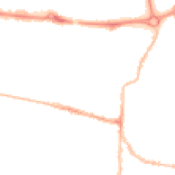 Night-time road noise heatmap for PO5 1AH