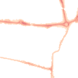 Night-time road noise heatmap for PO5 1AS