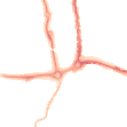 Night-time road noise heatmap for PO5 1DS