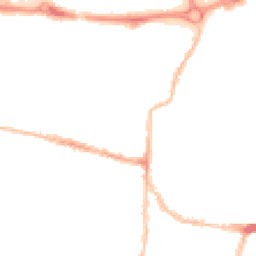 Night-time road noise heatmap for PO5 1EP