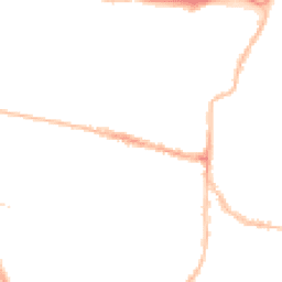 Night-time road noise heatmap for PO5 1LH