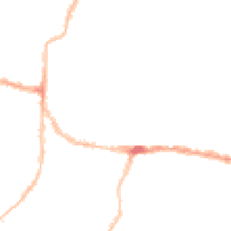 Night-time road noise heatmap for PO5 1NS