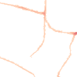 Night-time road noise heatmap for PO5 2AS