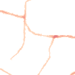 Night-time road noise heatmap for PO5 2QT