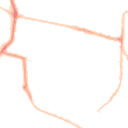 Night-time road noise heatmap for PO5 3HT