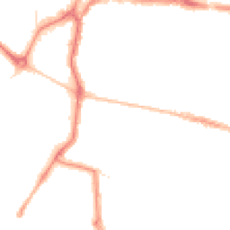 Night-time road noise heatmap for PO5 3RX