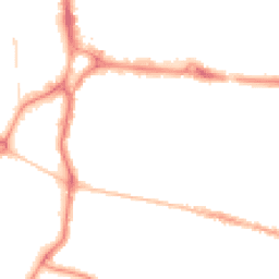Night-time road noise heatmap for PO5 4BY