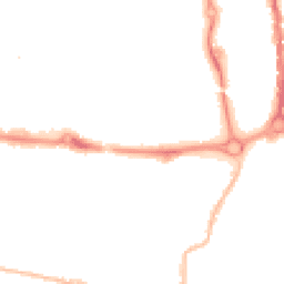 Night-time road noise heatmap for PO5 4FF