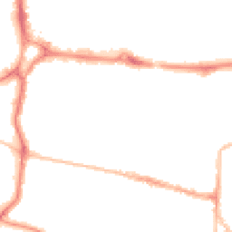 Night-time road noise heatmap for PO5 4PA