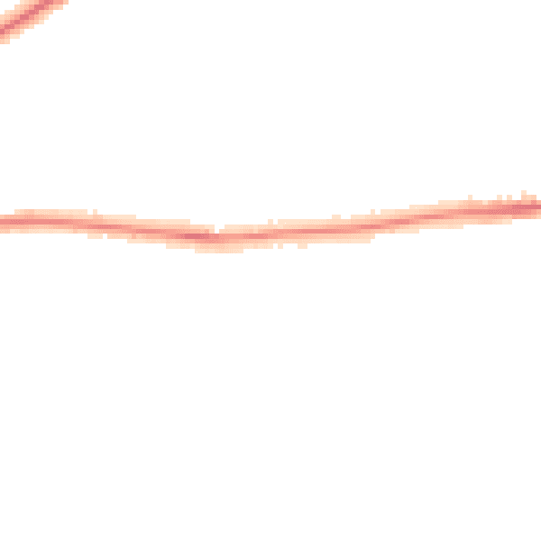 Night-time road noise heatmap for PO6 2NX