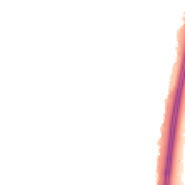Night-time road noise heatmap for PO8 0DJ