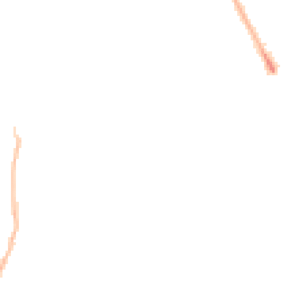 Night-time road noise heatmap for PO9 3BX