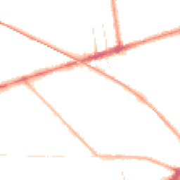 Night-time road noise heatmap for PR2 1DX