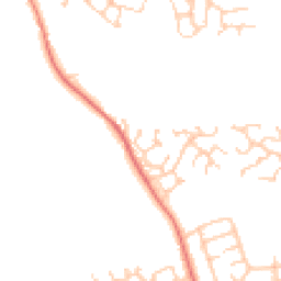 Daytime road noise heatmap for PR2 1TH