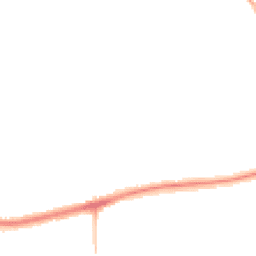 Night-time road noise heatmap for PR2 1TU