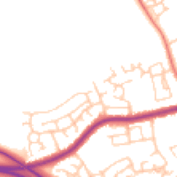 Daytime road noise heatmap for PR2 1YD