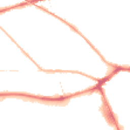 Night-time road noise heatmap for PR2 2RJ