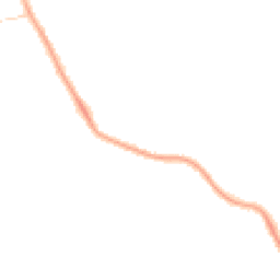 Night-time road noise heatmap for PR2 3TX