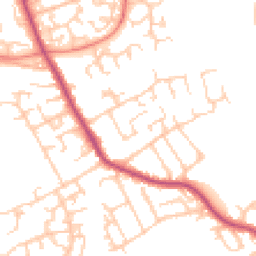 Daytime road noise heatmap for PR2 3WR