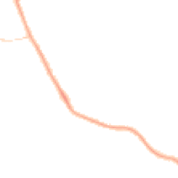 Night-time road noise heatmap for PR2 3WR