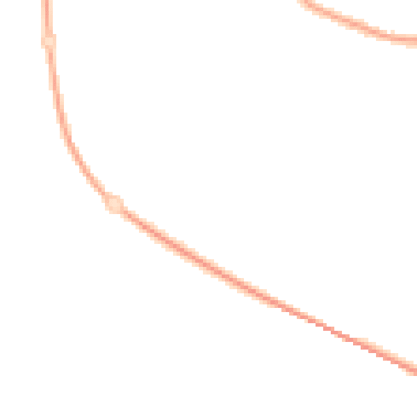 Night-time road noise heatmap for PR2 3XW