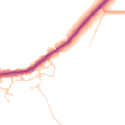 Daytime road noise heatmap for PR2 5DN