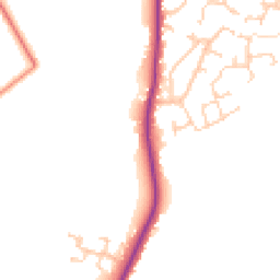 Daytime road noise heatmap for PR2 5DR