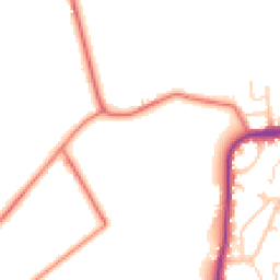 Daytime road noise heatmap for PR2 5EA