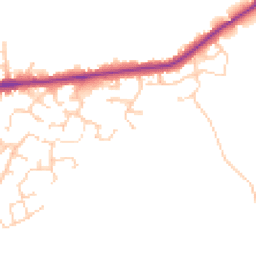 Daytime road noise heatmap for PR2 5LP
