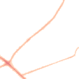 Night-time road noise heatmap for PR2 6DX