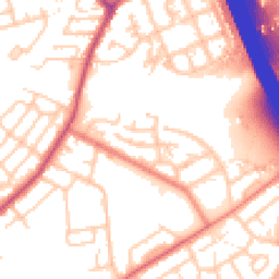 Daytime road noise heatmap for PR2 6EX