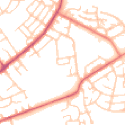 Daytime road noise heatmap for PR2 6ND