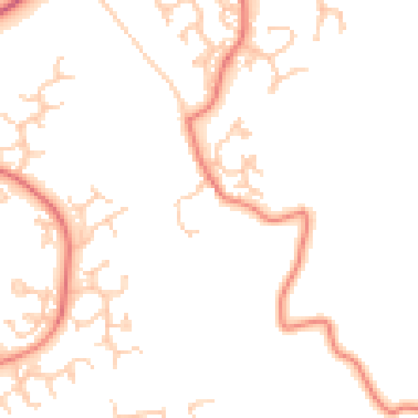 Daytime road noise heatmap for PR2 7BF