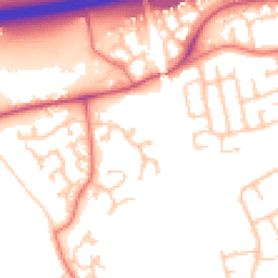 Daytime road noise heatmap for PR2 7DA
