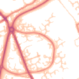Daytime road noise heatmap for PR2 7DD