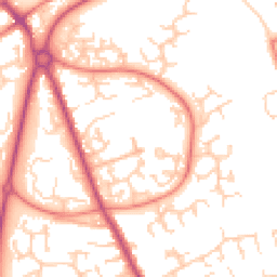 Daytime road noise heatmap for PR2 7DT