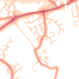 Daytime road noise heatmap for PR2 7ES