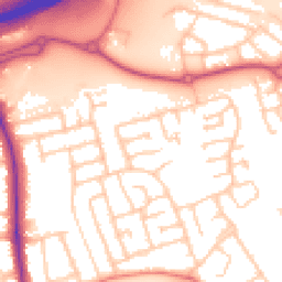 Daytime road noise heatmap for PR2 9RL