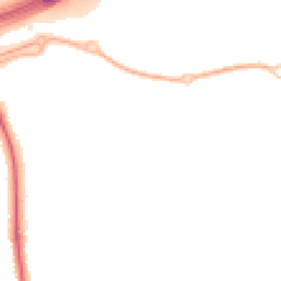 Night-time road noise heatmap for PR2 9RL