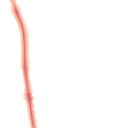 Night-time road noise heatmap for PR2 9RR