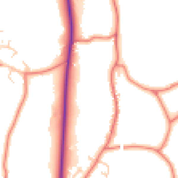 Daytime road noise heatmap for PR3 0AH