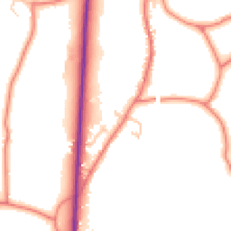 Daytime road noise heatmap for PR3 0FN