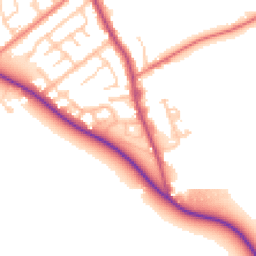 Daytime road noise heatmap for PR3 0FT
