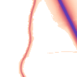 Night-time road noise heatmap for PR3 0RX