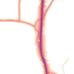 Daytime road noise heatmap for PR3 1AH