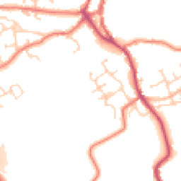 Daytime road noise heatmap for PR3 1FZ
