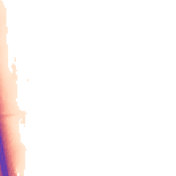 Night-time road noise heatmap for PR3 1GZ